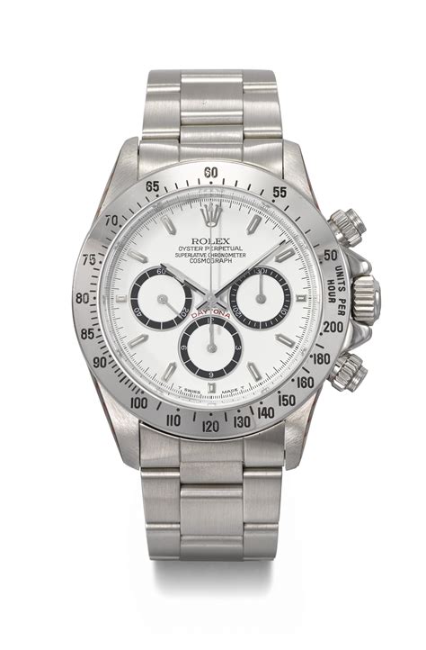 Rolex. A very rare and attractive stainless steel chronograph 